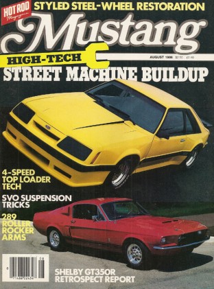 MUSTANG by HOT ROD 1986 AUG V 4, #4 - KAUFMANN's GT
